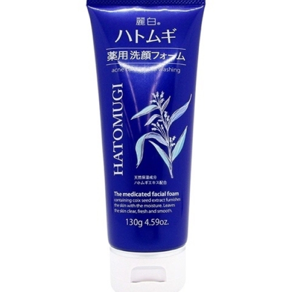 SỮA RỬA MẶT HATOMUGI XANH 130G