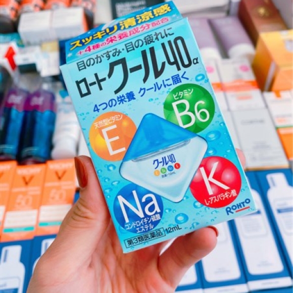 Nước Nhỏ Mắt Rohto Eyedrops 12ml
