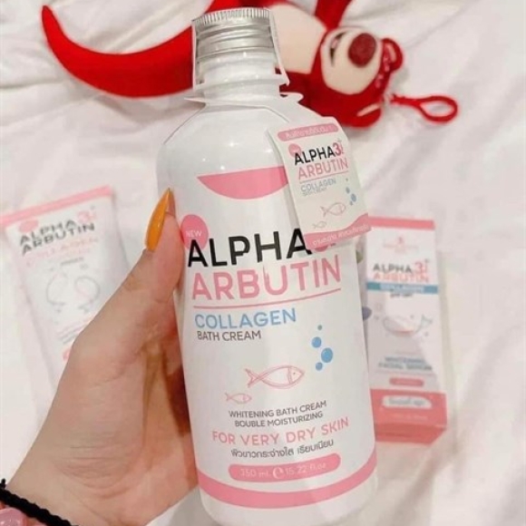 SỮA TẮM TRẮNG DA ALPHA ARBUTIN THÁI 350ML