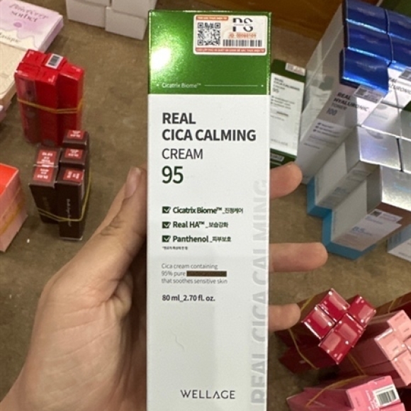 KEM DƯỠNG PHỤC HỒI CICA WELLAGE 80ML