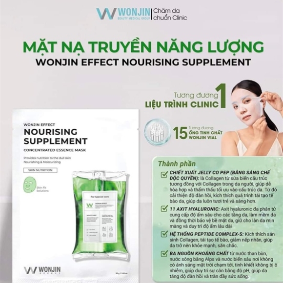 MẶT NẠ WONJIN XANH LÁ
