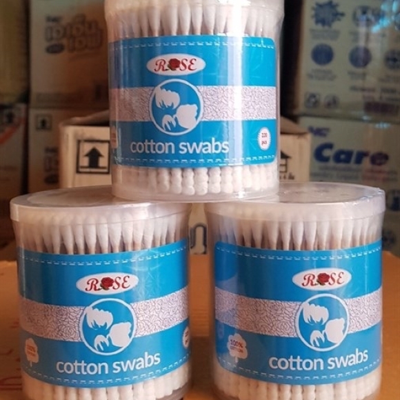 TĂM BÔNG NGƯỜI LỚN LÕI GỖ 220 QUE