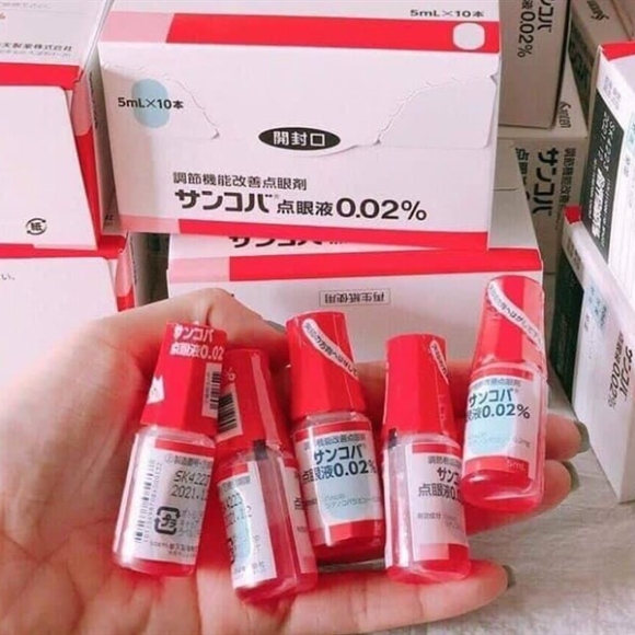 NƯỚC NHỎ MẮT CẬN SANCOBA NHẬT 5ML
