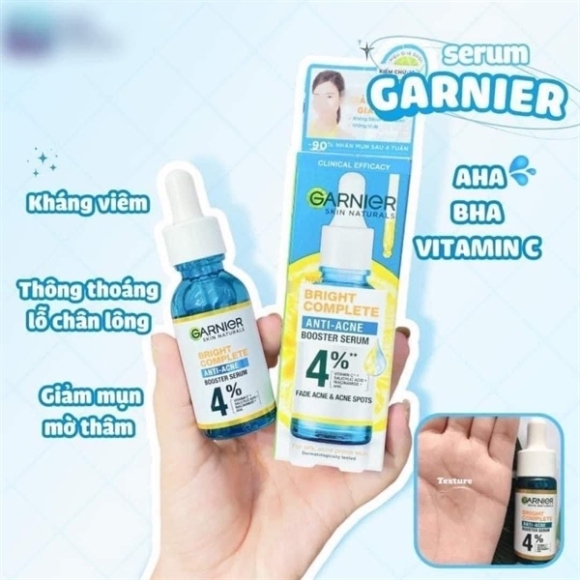 SERUM GARNIER DẦU MỤN 30ML