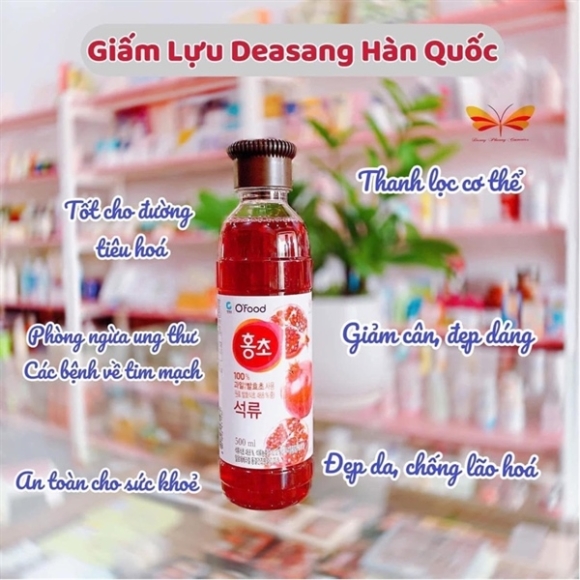 GIẤM LỰU HÀN QUỐC 500ML