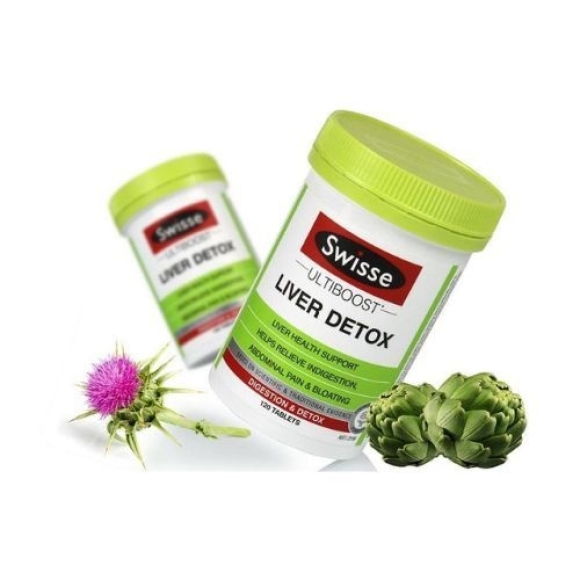 VIÊN UỐNG GIẢI ĐỘC GAN SWISSE ÚC 120VIÊN