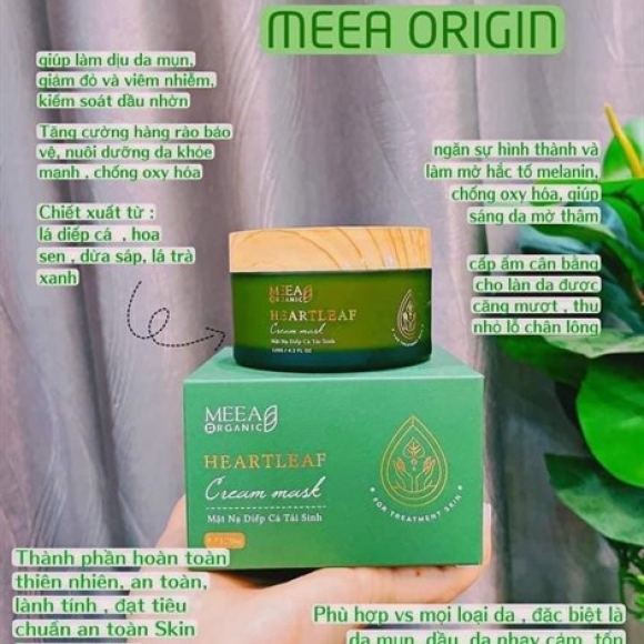 MẶT NẠ DIẾP CÁ MEEA 120G