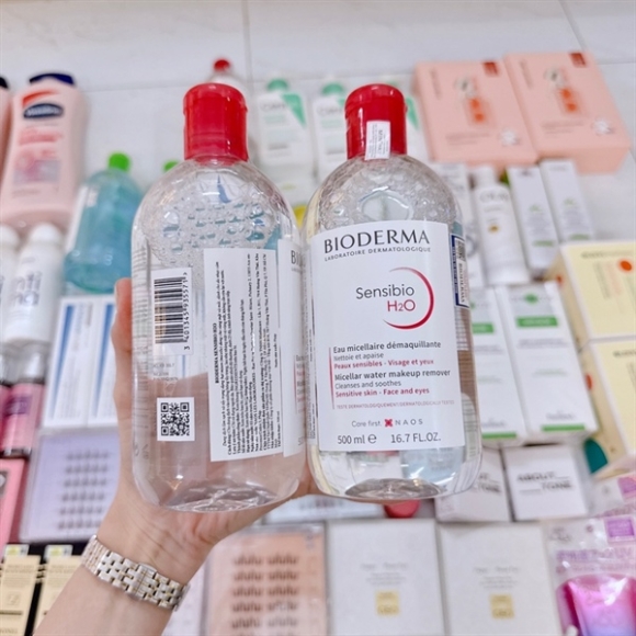 TẨY TRANG BIODERMA HỒNG - CTY 500ML