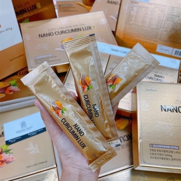 Nghệ Nano Curcumin Lux 160mg Hộp 30 gói
