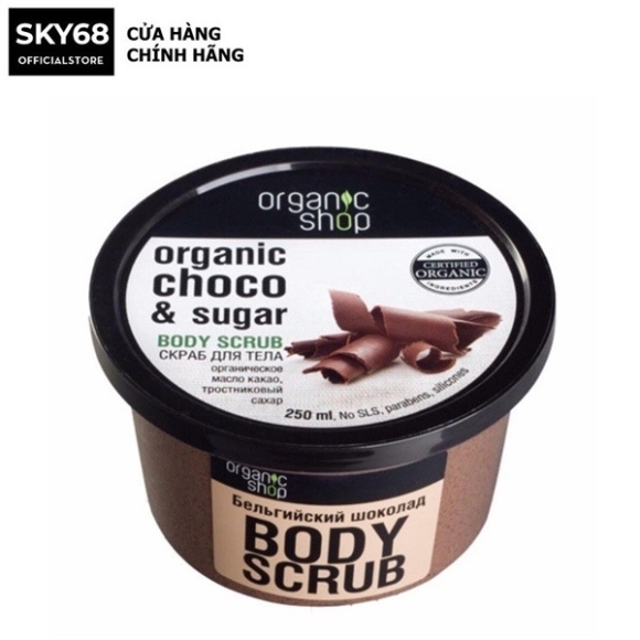 TẨY TẾ BÀO CHẾT BODY ORGANIC SHOP