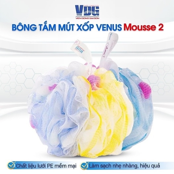 BÔNG TẮM VENUS TRÒN