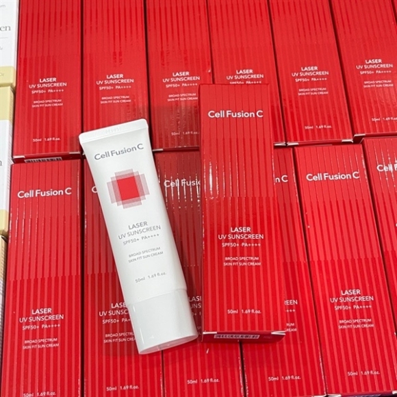 Kem chống nắng Cell Fusion C Đỏ 50ml