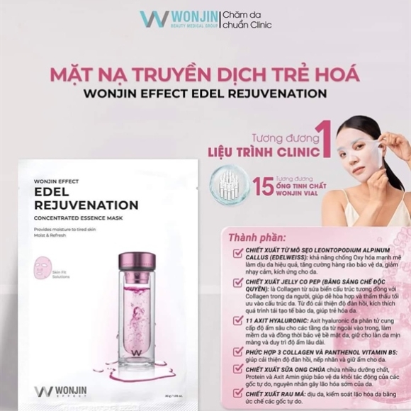 MẶT NẠ WONJIN HỒNG