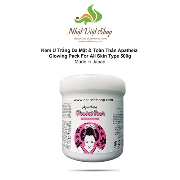 KEM Ủ TRẮNG CÔ GÁI NHẬT 500G