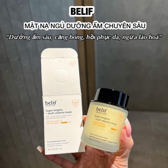 MẶT NẠ NGỦ BELIF 75ML