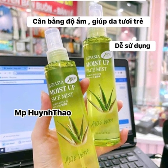 XỊT KHOÁNG NHA ĐAM HÀN QUỐC ASPASIA 150ML