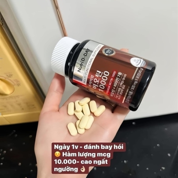 VIÊN UỐNG BIOTIN NUTRI D - DAY 90V