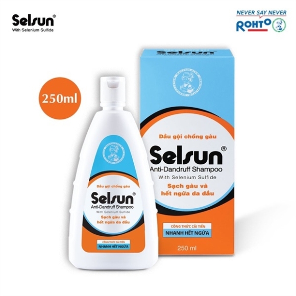 DẦU GỘI GÀU SELSUN 250ML