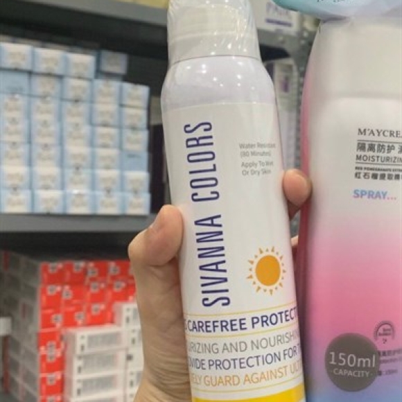 XỊT CHỐNG NẮNG SIVANNA THÁI LAN MỚI 150ML