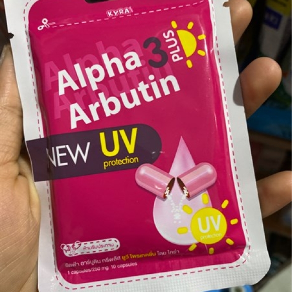 Viên kích trắng Arbutin - New UV