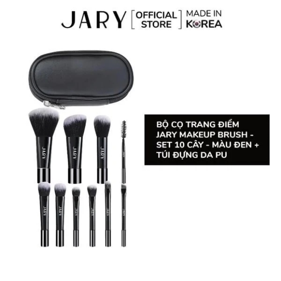 BỘ CỌ TRANG ĐIỂM JARY (sét 10cây)
