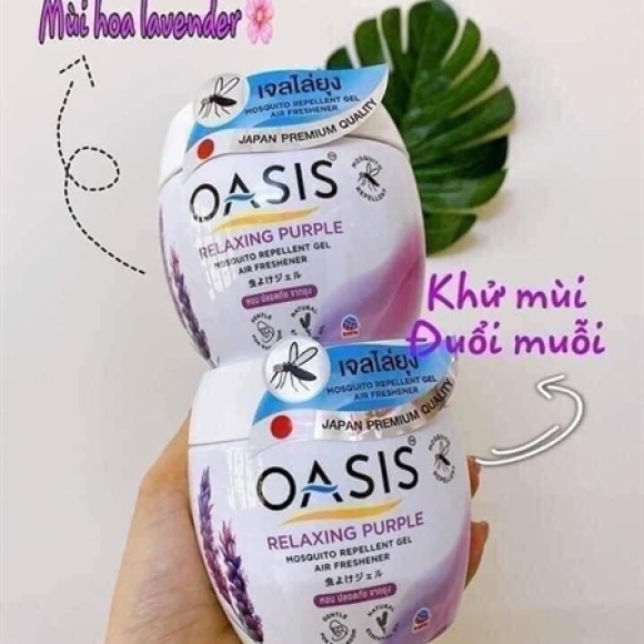 Sáp Thơm Đuổi Muỗi Thái Lan #Tím