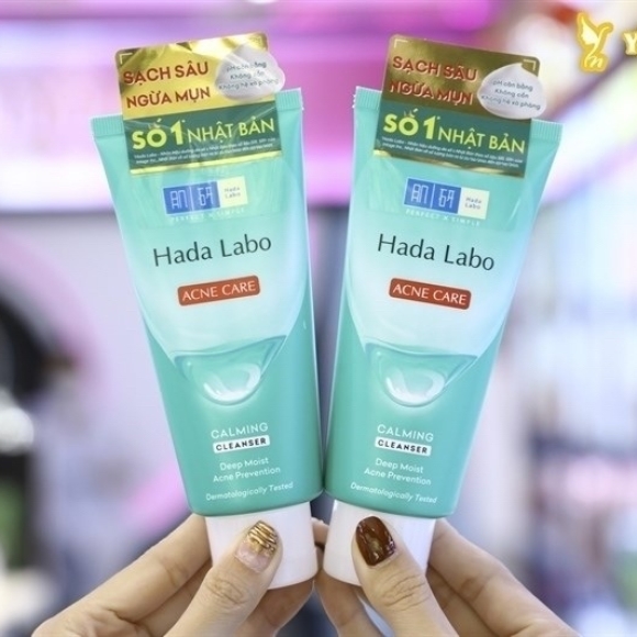 Sữa rửa mặt Hada Labo xanh