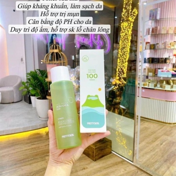 Toner rau má prettyskin