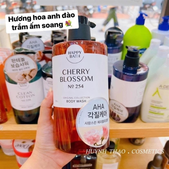 SỮA TẮM HAPPY BATH CHERRY BLOSSOM 910ML