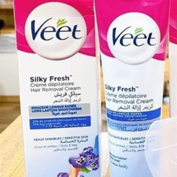 KEM TẨY LÔNG VEET PHÁP - XANH NHẠY CẢM 100ML