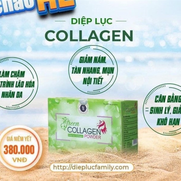 Diệp lục Collagen 30gói