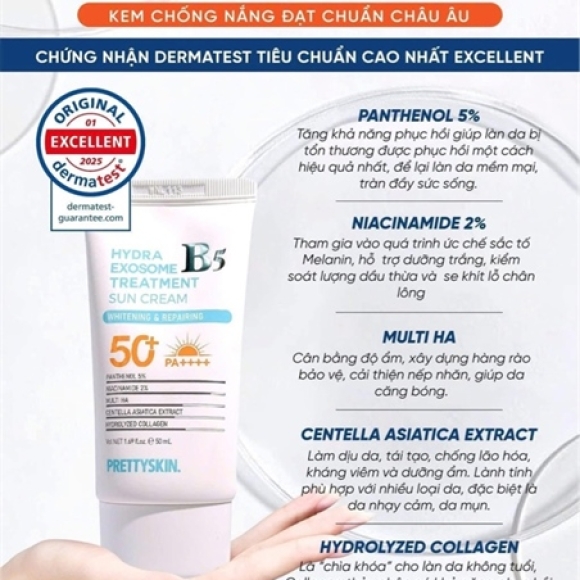 KCN B5 PRETTYSKIN DA KHÔ (mẫu mới)