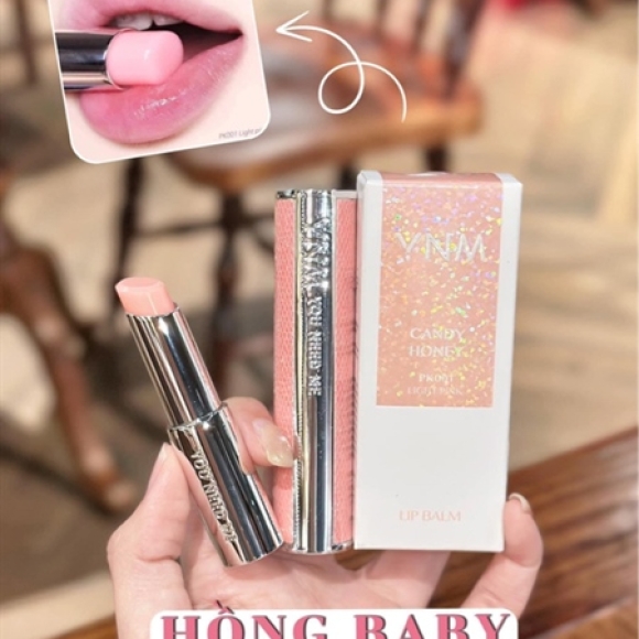 SON DƯỠNG YNM MÀU HỒNG BABY