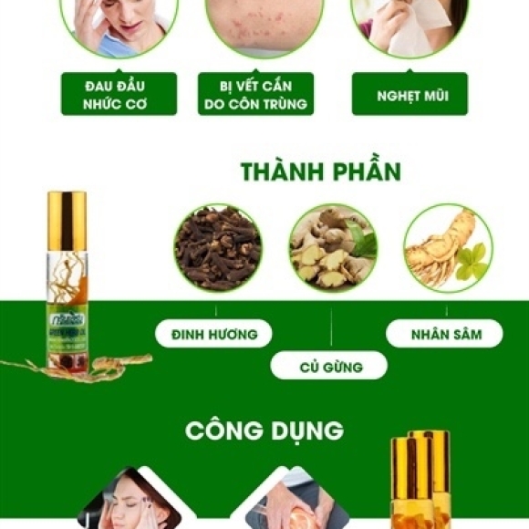 DẦU LĂN SÂM THÁI LAN