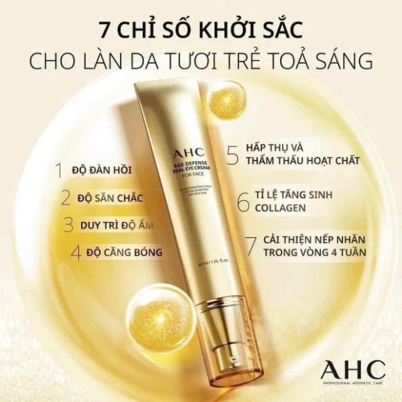 KEM MẮT AHC FOR FACE 40ML