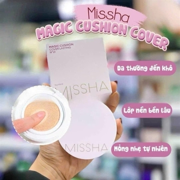 CUSHION MISSHA HỒNG TONE #21