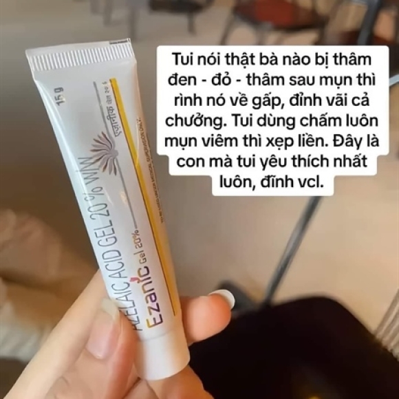KEM THÂM AZELAIC GEL 20% 15G