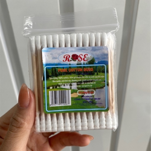 TĂM BÔNG NGƯỜI LỚN THÂN GỖ 42QUE