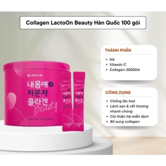 COLLAGEN LACTO ON HÀN QUỐC #100Gói