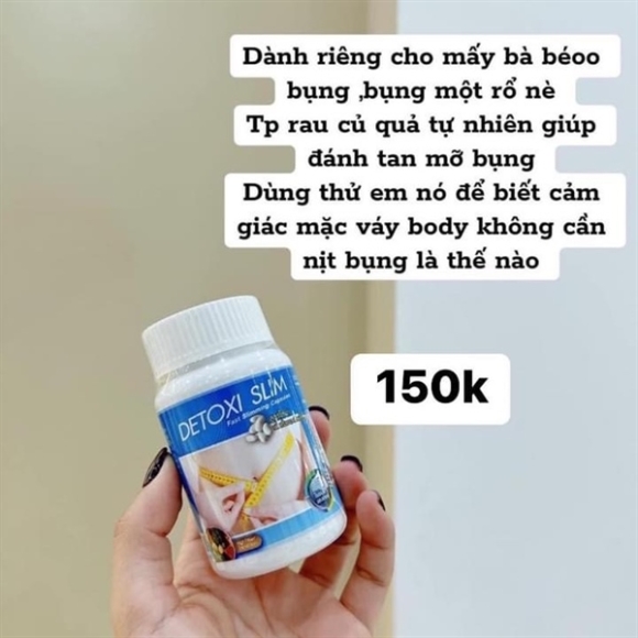 VIÊN UỐNG GIẢM CÂN SIẾT EO SETOXI SLIM THÁI 30V