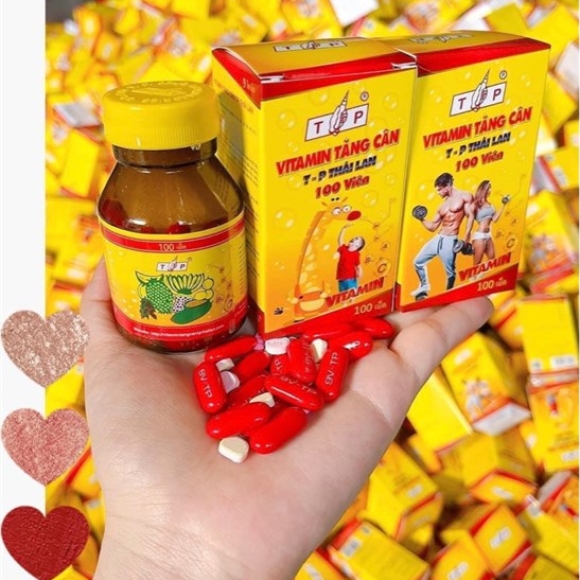 Viên uống tăng cân TP Thái 100v