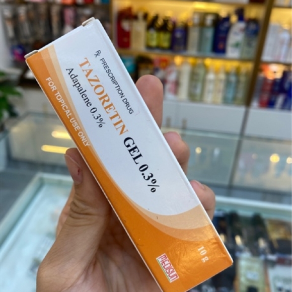 KEM MỤN TAZORETIN GEL 0.3%