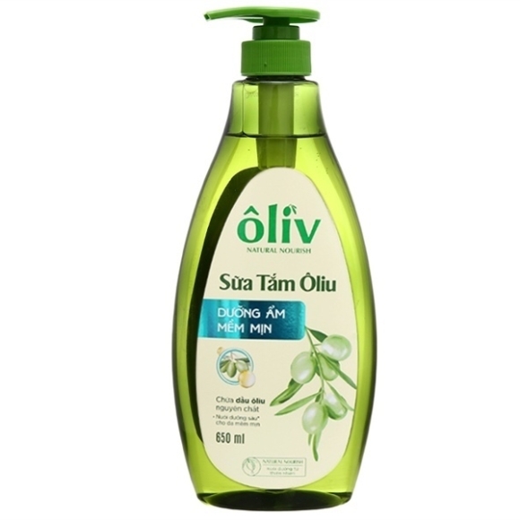 SỮA TẮM OLIV 650ML + Tặng kèm dầu gội