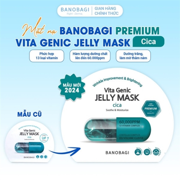 MẶT NẠ BANOBAGI XANH NGỌC PHỤC HỒI