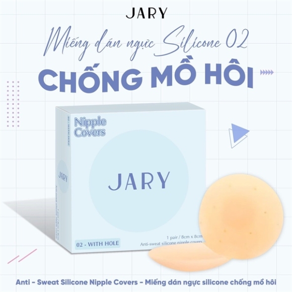 MIẾNG DÁN NGỰC JARY 02 CHỐNG MỒ HÔI
