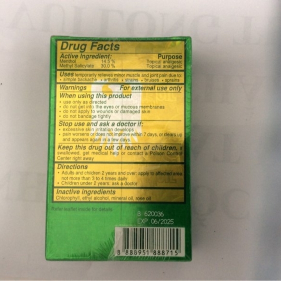 DẦU XANH CON Ó 2NẮP - MỸ 24ML