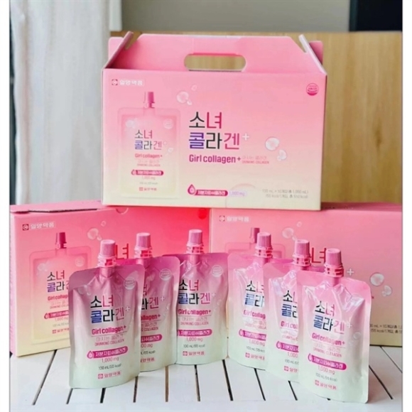 NƯỚC UỐNG GIRL COLLAGEN HỘP 10 TÚI