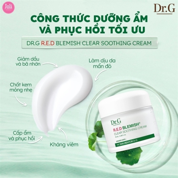 KEM DƯỠNG DR.G CLEAR SOOTHING CREAM 70ML