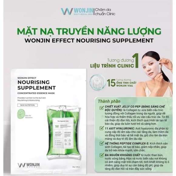 MẶT NẠ WONJIN XANH LÁ