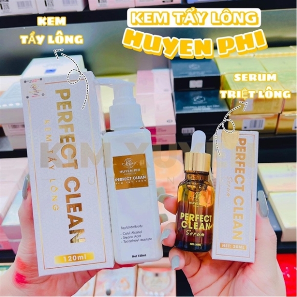 KEM TẨY LÔNG HUYỀN PHI 120ML + Tặng serum triệt lông